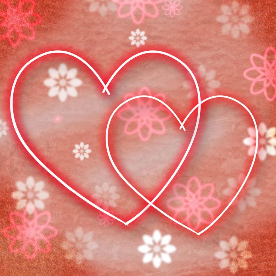 Free Image of Hearts Intertwinted Shows Valentine s Day And Backgrounds 
