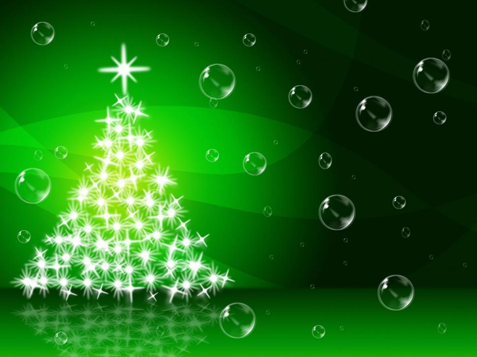 Free Image of Xmas Tree Indicates New Year And Congratulation 