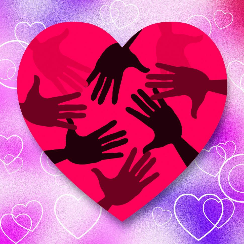 Free Image of Hands Pink Means Valentines Day And Arm 