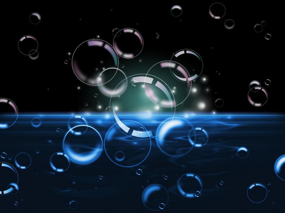 Free Image of Background Bubbles Indicates Light Burst And Dazzling 