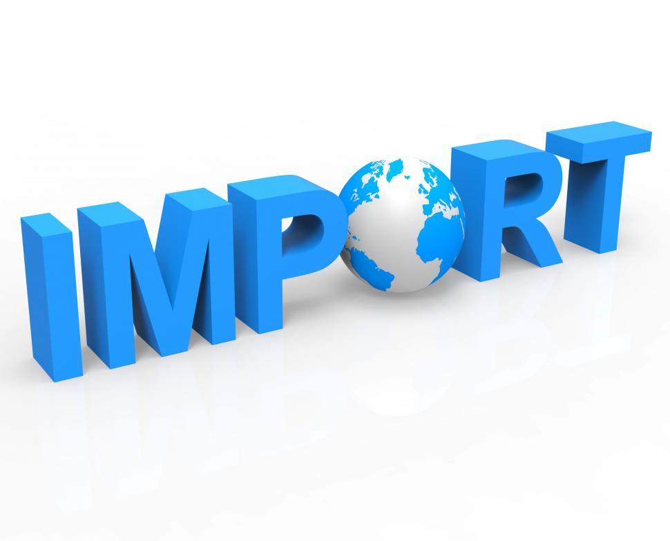 Free Image of Global Import Represents Buy Abroad And Globalise 