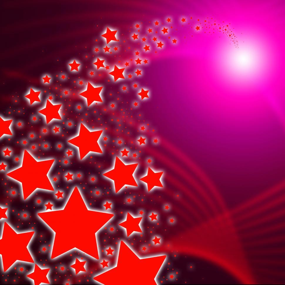 Free Image of Background Red Indicates Cosmic Space And Abstract 