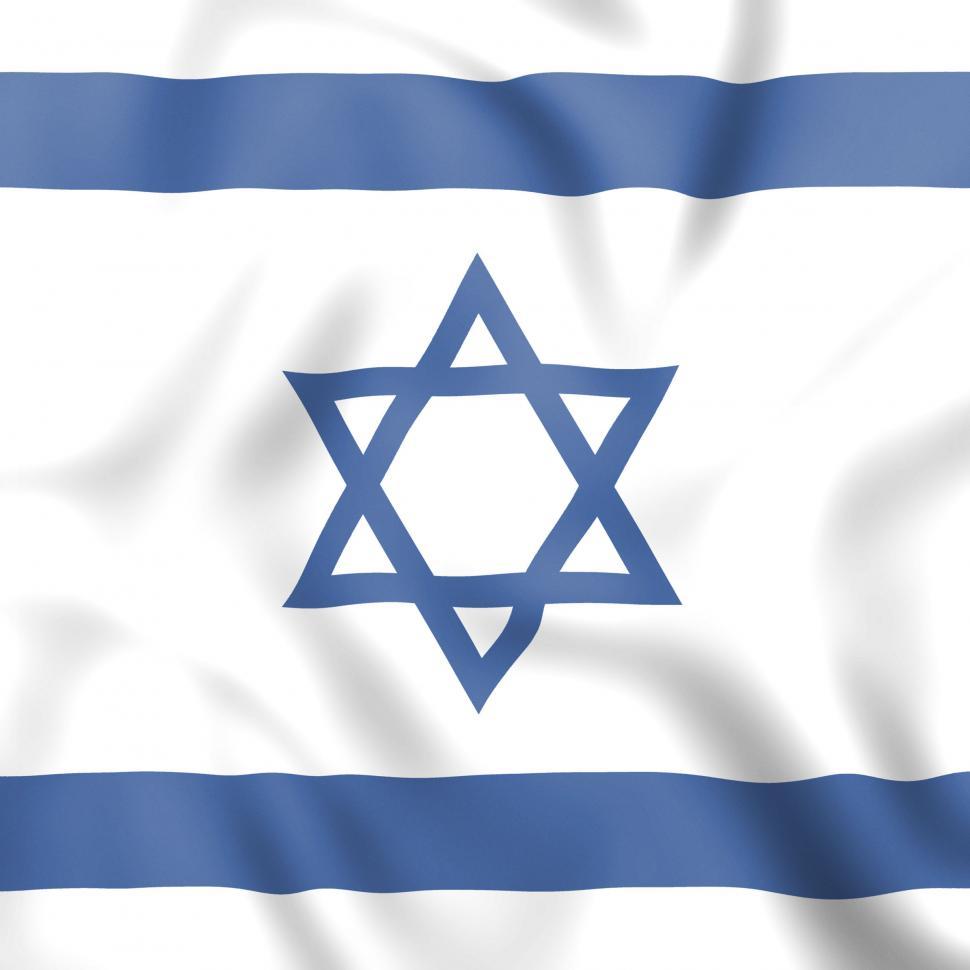 Free Image of Flag Israel Shows Middle East And Countries 