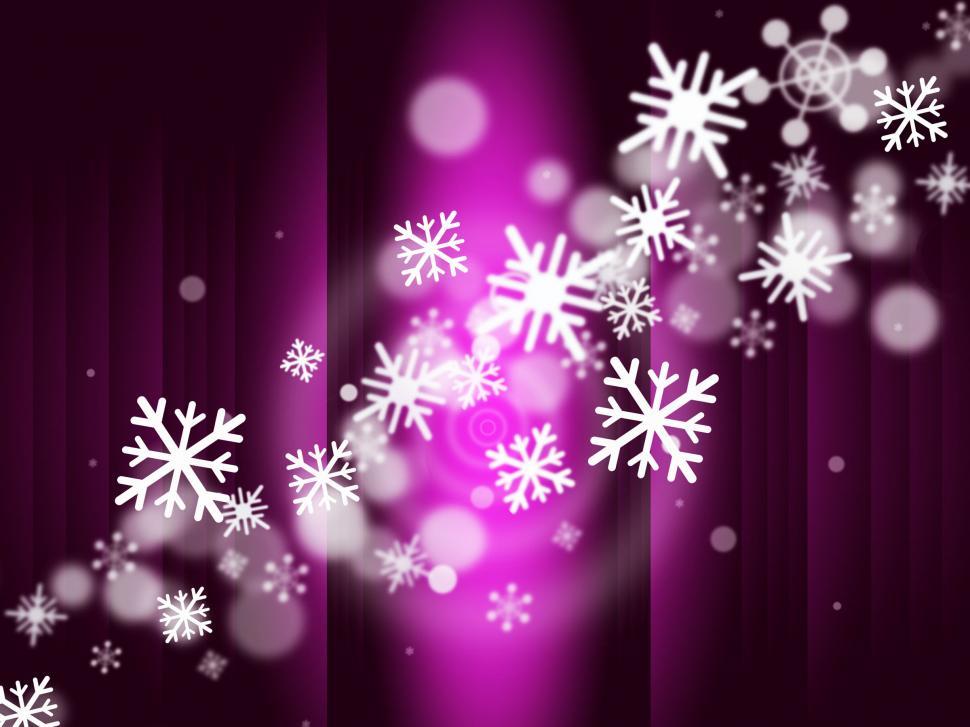 Free Image of Snowflake Stage Represents Ice Crystal And Celebrate 