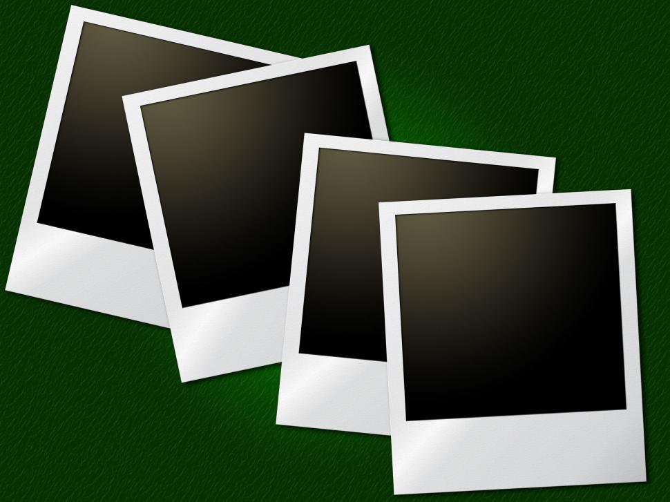 Free Image of Photo Frames Shows Text Space And Blank 