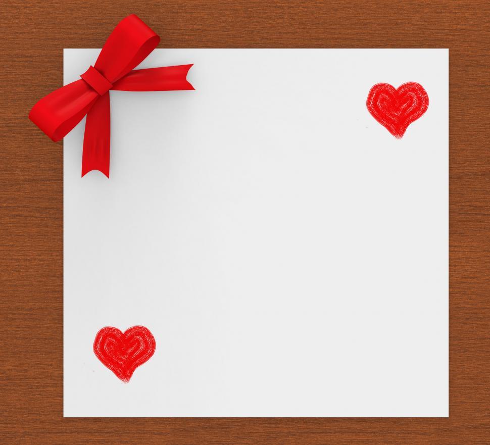 Free Image of Heart Copyspace Indicates Valentine s Day And Copy-Space 