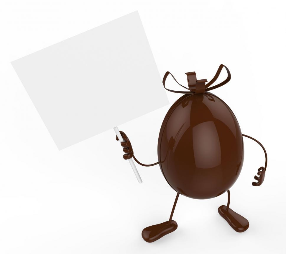 Free Image of Easter Egg Indicates Empty Space And Blank 