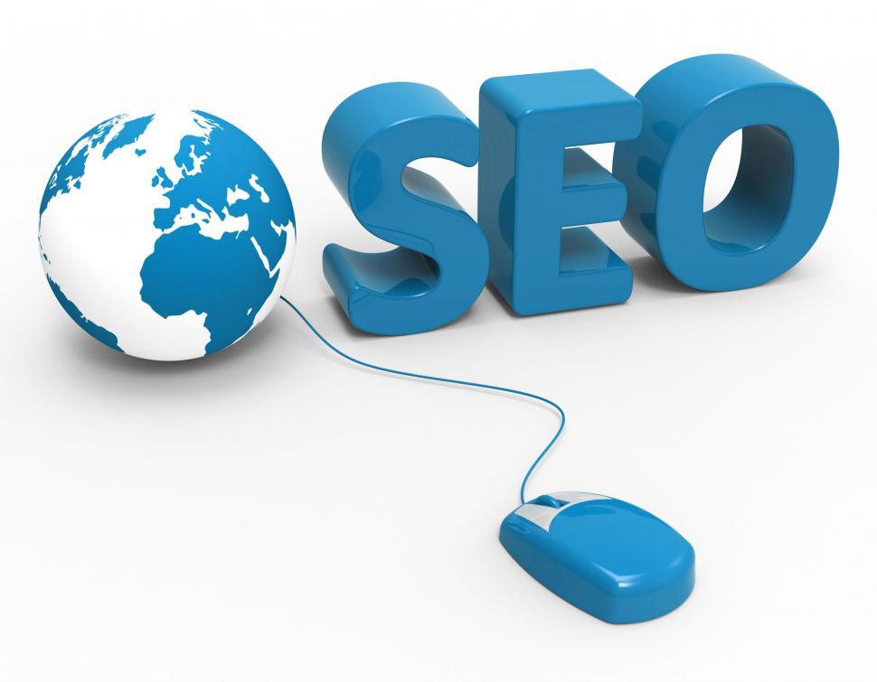 Free Image of Global Seo Means World Wide Web And Website 