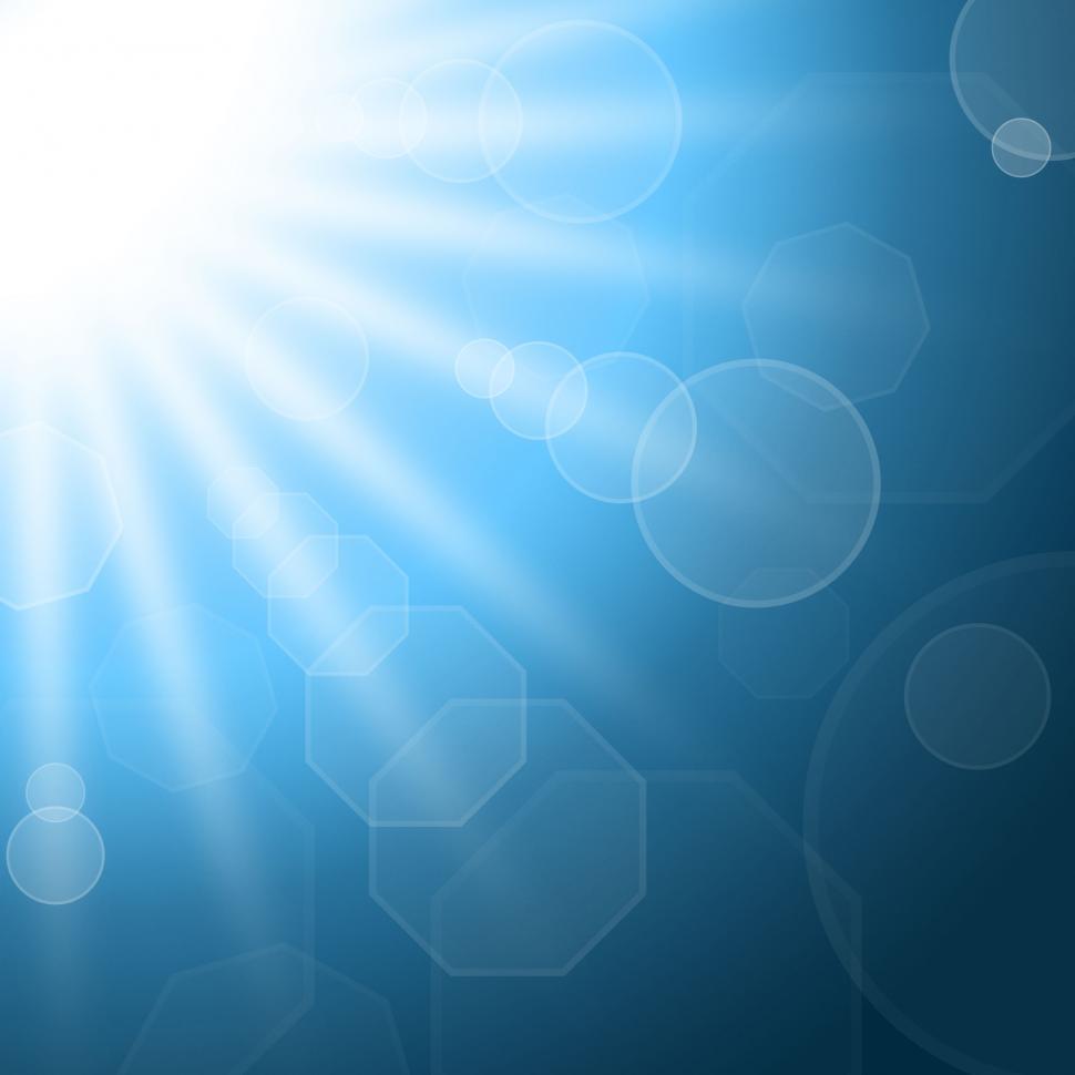 Free Image of Sunrays Bokeh Indicates Backgrounds Summer And Blur 