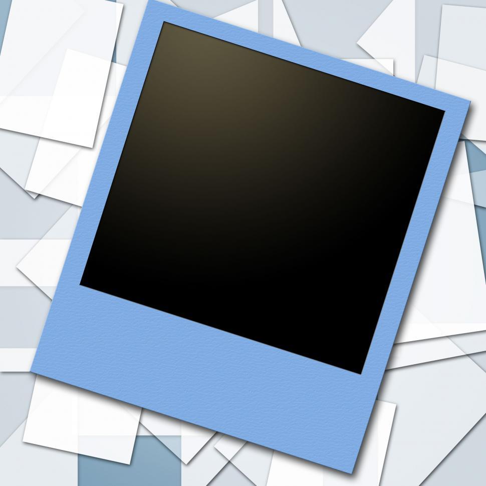 Free Image of Photo Frames Means Blank Space And Background 