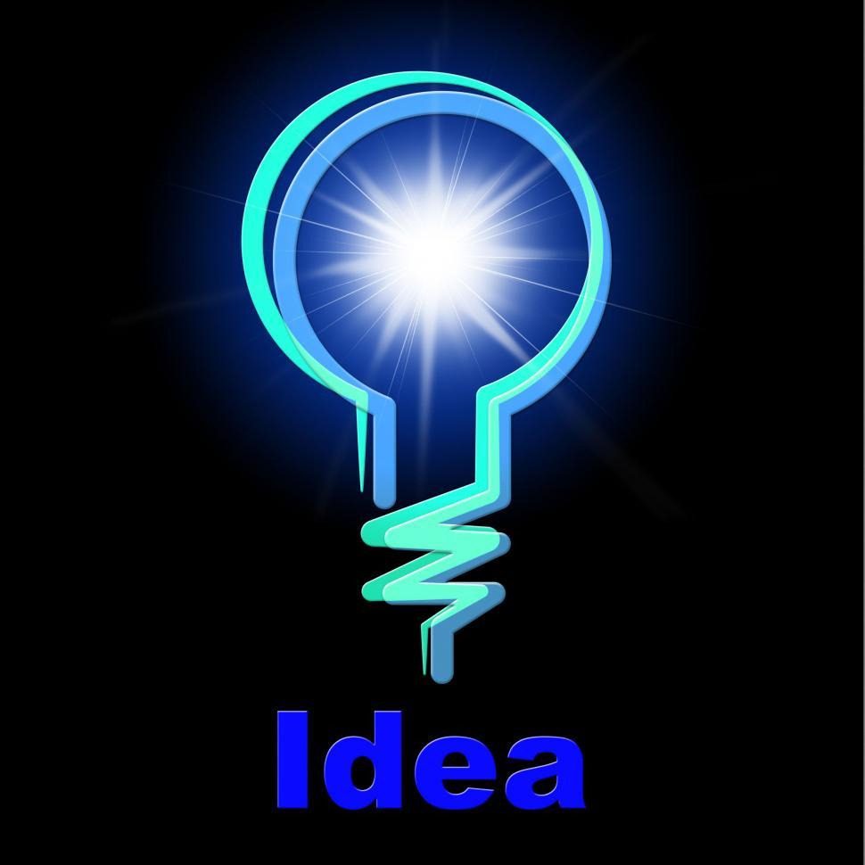 Free Image of Light Bulb Represents Lightbulb Idea And Creativity 