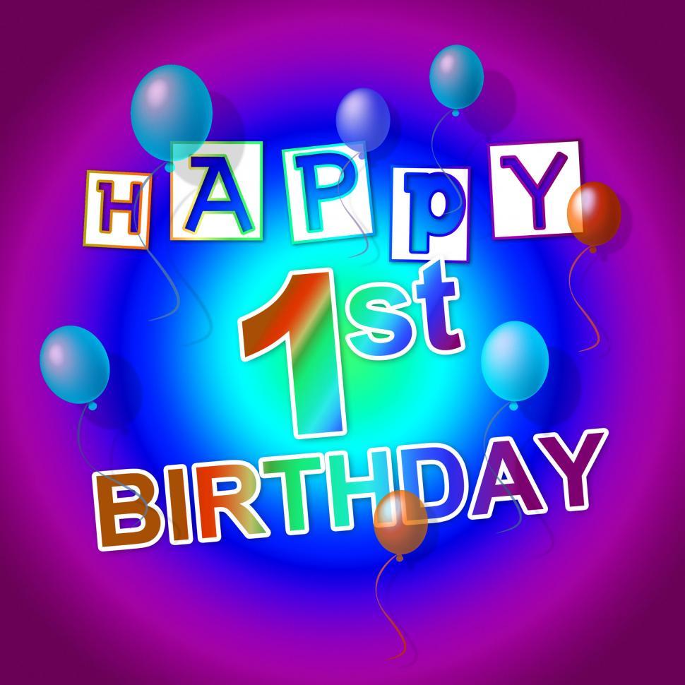 Free Image of Happy Birthday Means Greeting Happiness And Celebrating 