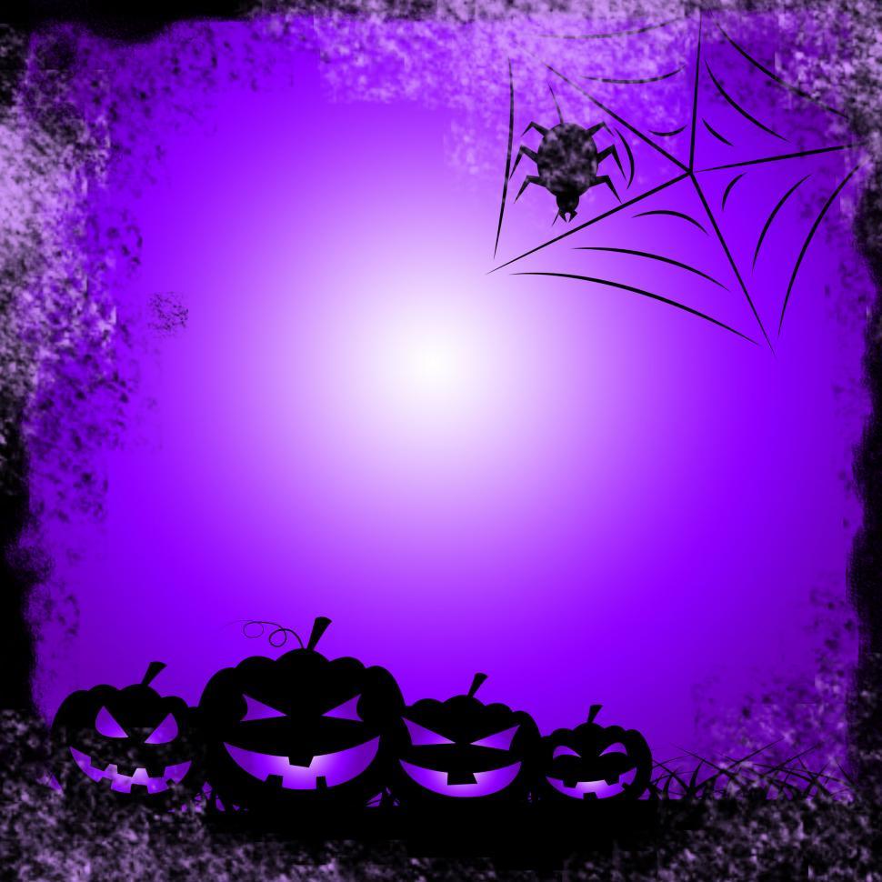 Free Image of Pumpkin Halloween Shows Trick Or Treat And Autumn 