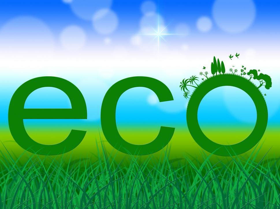 Free Image of Nature Word Indicates Go Green And Earth 