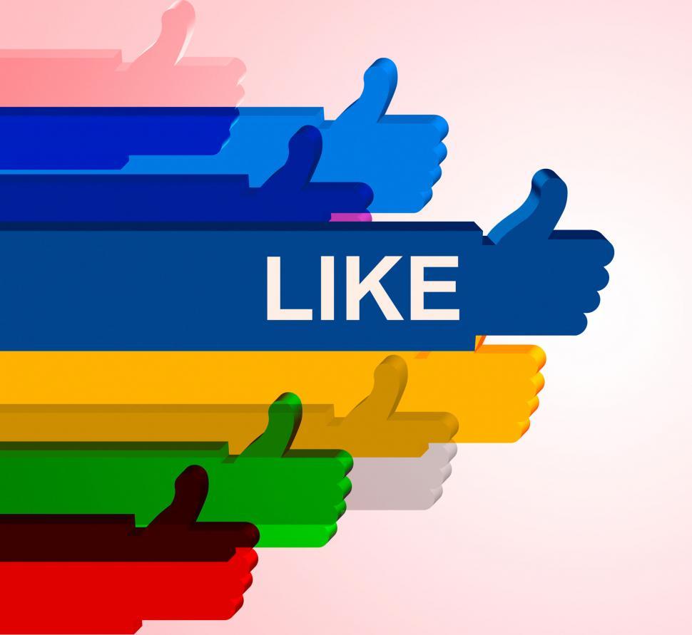 Free Image of Thumbs Up Means Social Media And Agree 