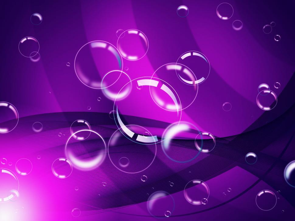 Free Image of Glow Bubbles Represents Light Burst And Mauve 