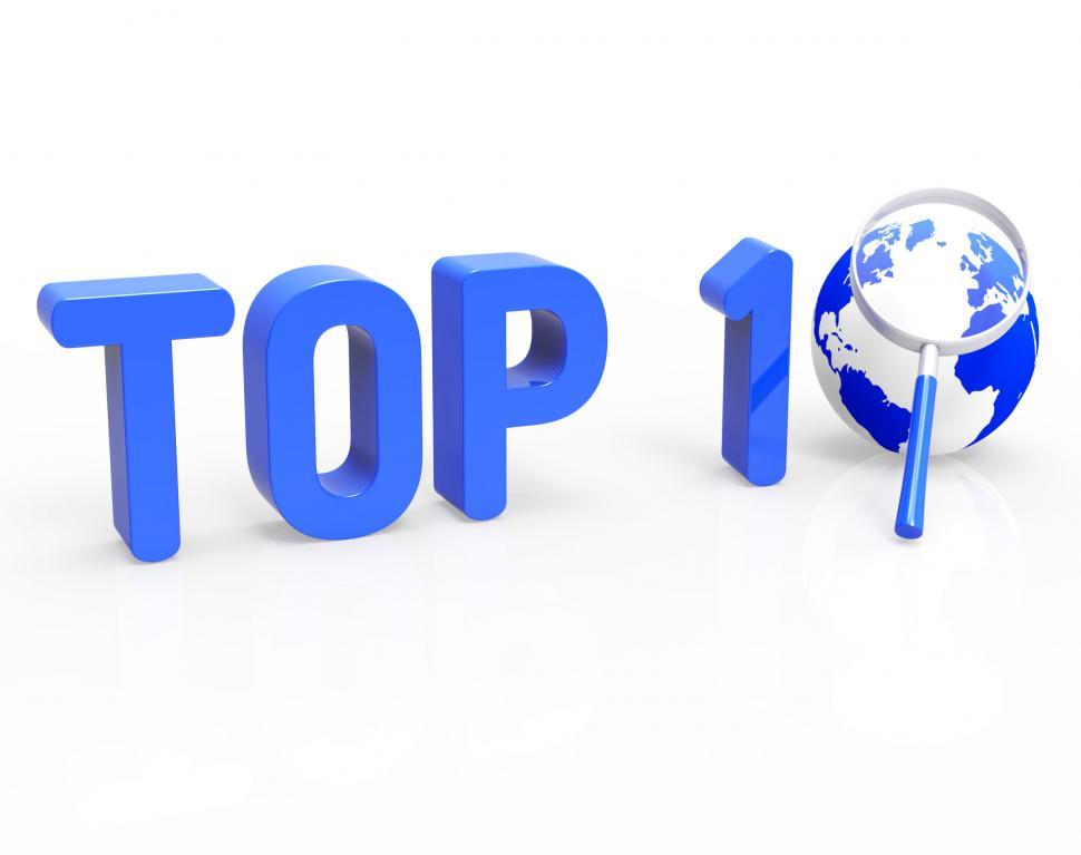 Free Image of Top 10 Means Search Best And Winning 
