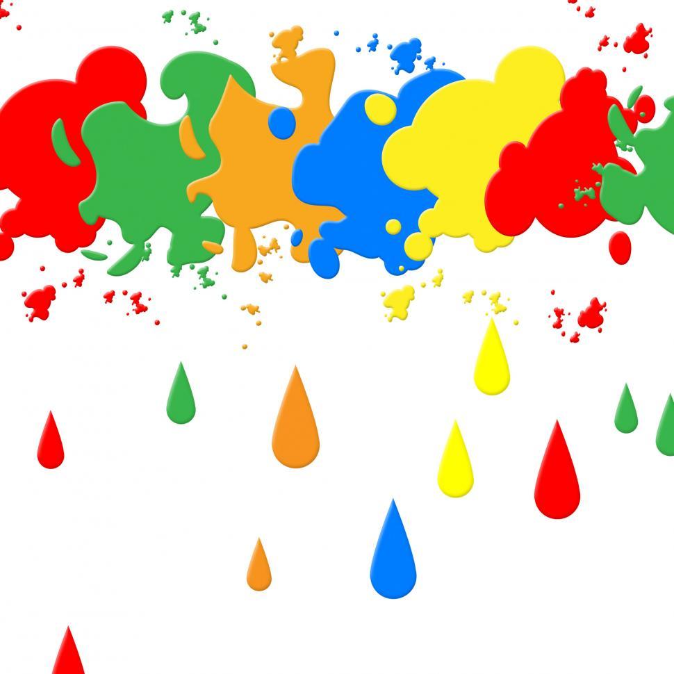 Free Image of Splash Background Indicates Paint Colors And Backdrop 