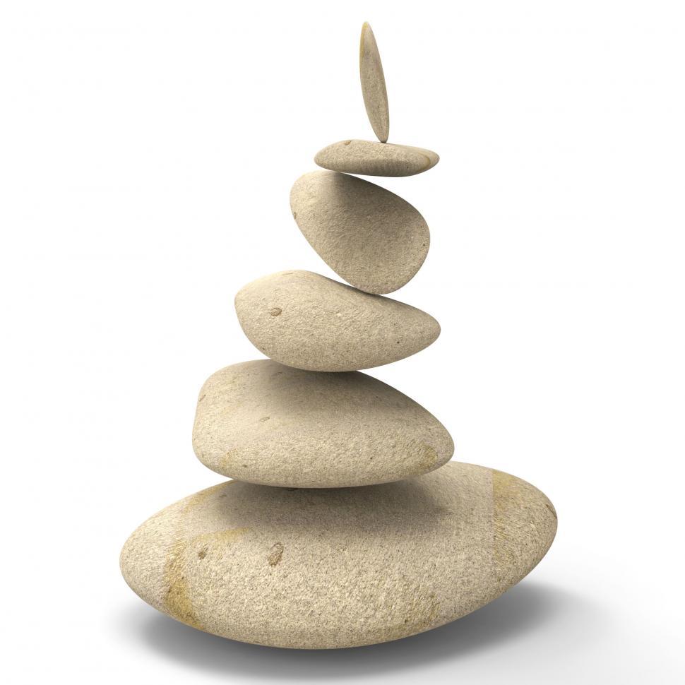 Free Image of Spa Stones Shows Perfect Balance And Balancing 