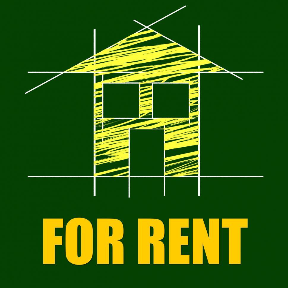 Free Image of For Rent Represents Detail Architecture And Housing 