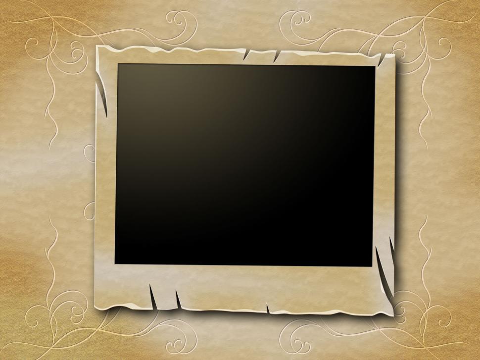 Free Image of Photo Frames Represents Old Paper And Aged 