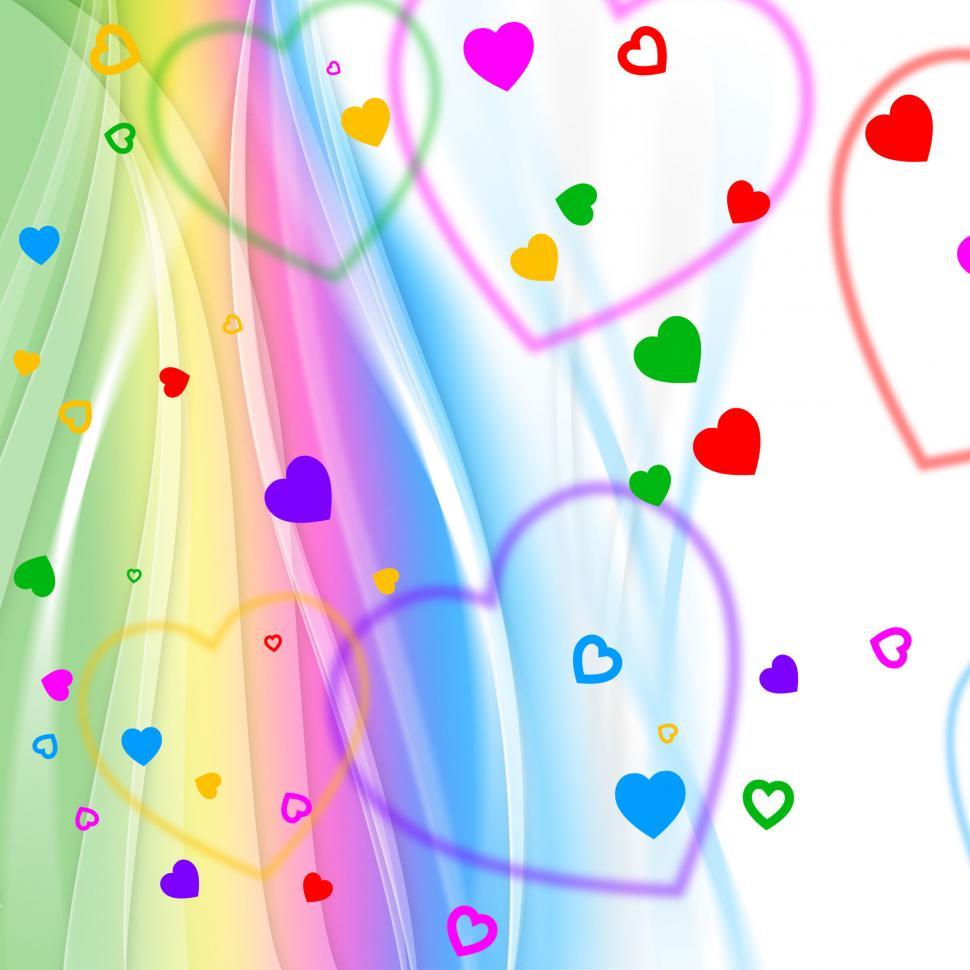 Free Image of Pastel Color Indicates Valentine Day And Background 
