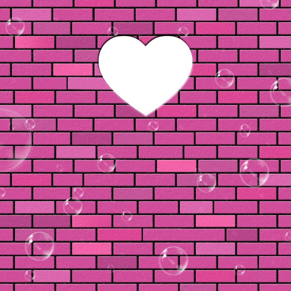 Free Image of Brick Wall Means Text Space And Abstract 