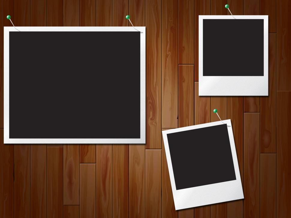 Free Image of Photo Frames Shows Empty Space And Boarded 