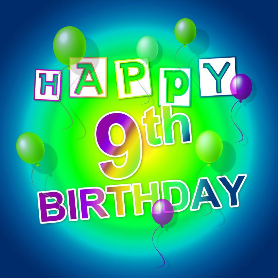 Free Image of Happy Birthday Shows Fun Parties And Greeting 