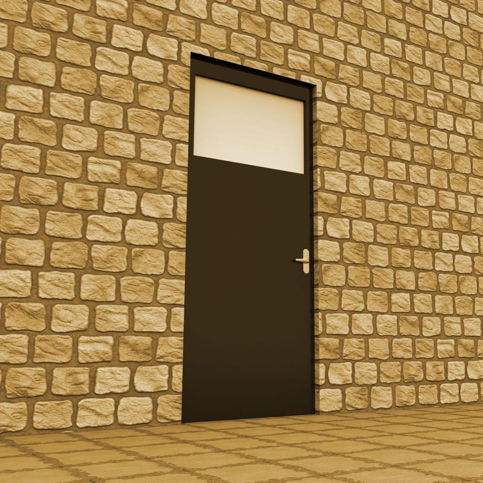 Free Image of Vision Door Indicates Aspirations Plan And Aim 