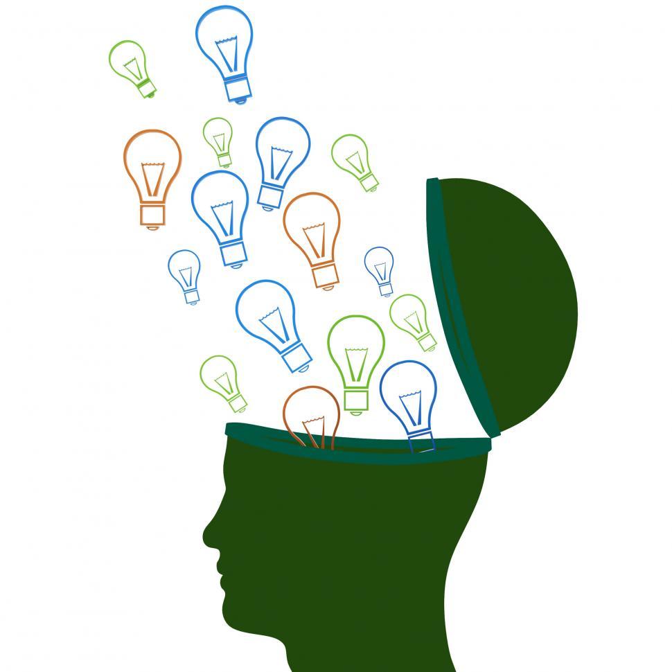 Free Image of Think Idea Indicates Innovations Consideration And Creative 