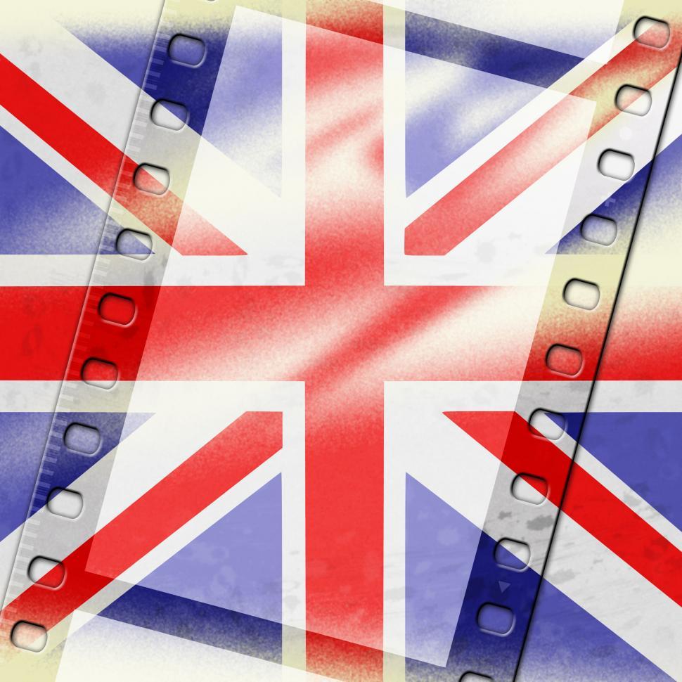 Free Image of Union Jack Represents British Flag And Background 