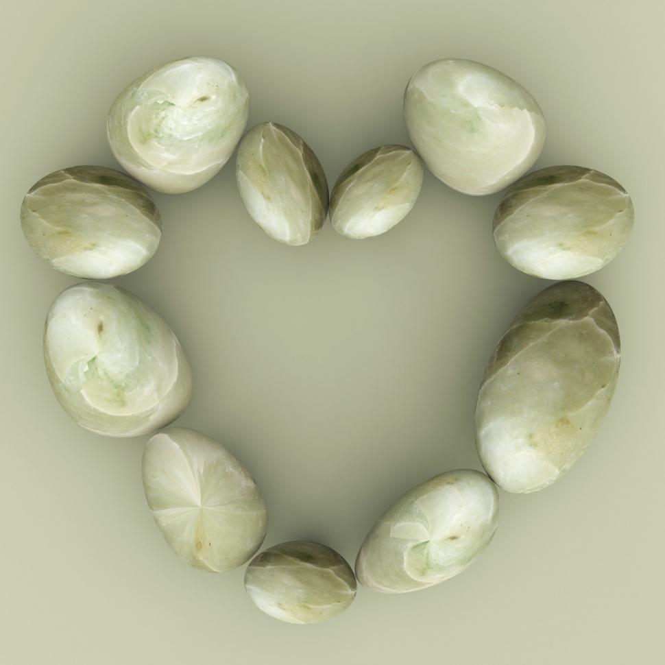 Free Image of Spa Stones Indicates Valentine s Day And Healthy 
