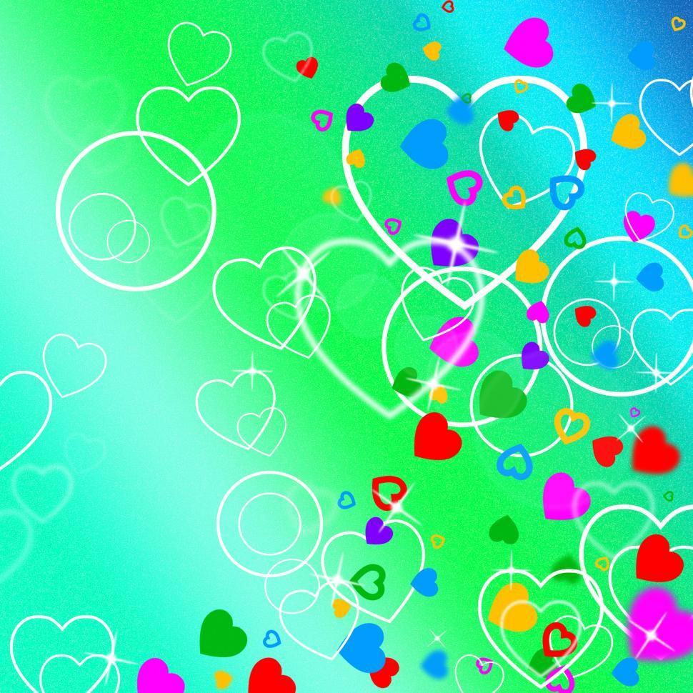 Free Image of Background Heart Indicates Valentine s Day And Affection 