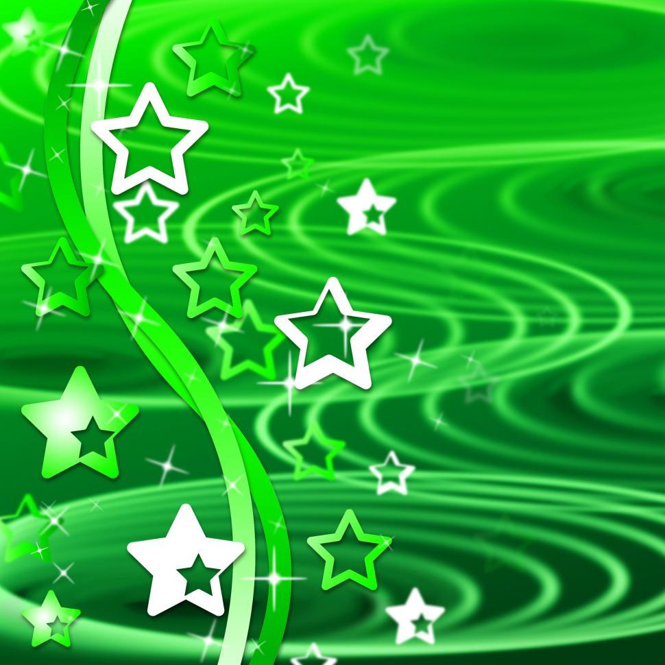 Free Image of Green Swirl Means Backgrounds Abstract And Template 