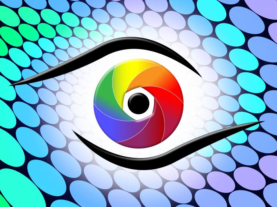 Free Image of Aperture Spectrum Shows Colour Splash And Colorful 
