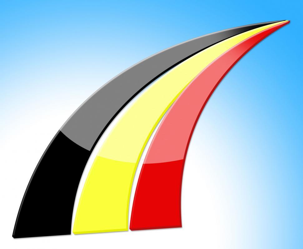 Free Image of Flag Belgium Indicates Euro National And Patriotic 