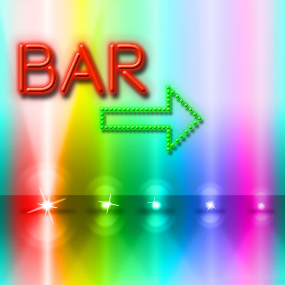 Free Image of Bar Spotlight Shows Traditional Pub And Beam 