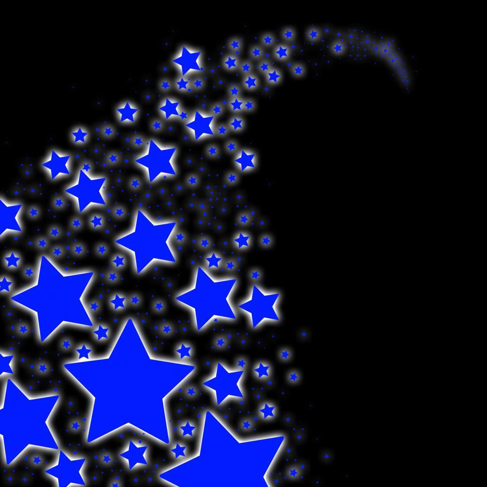 Free Image of Blue Background Indicates Outer Space And Backdrop 