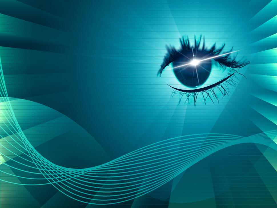 Free Image of Eye Twirl Indicates Light Burst And Artistic 