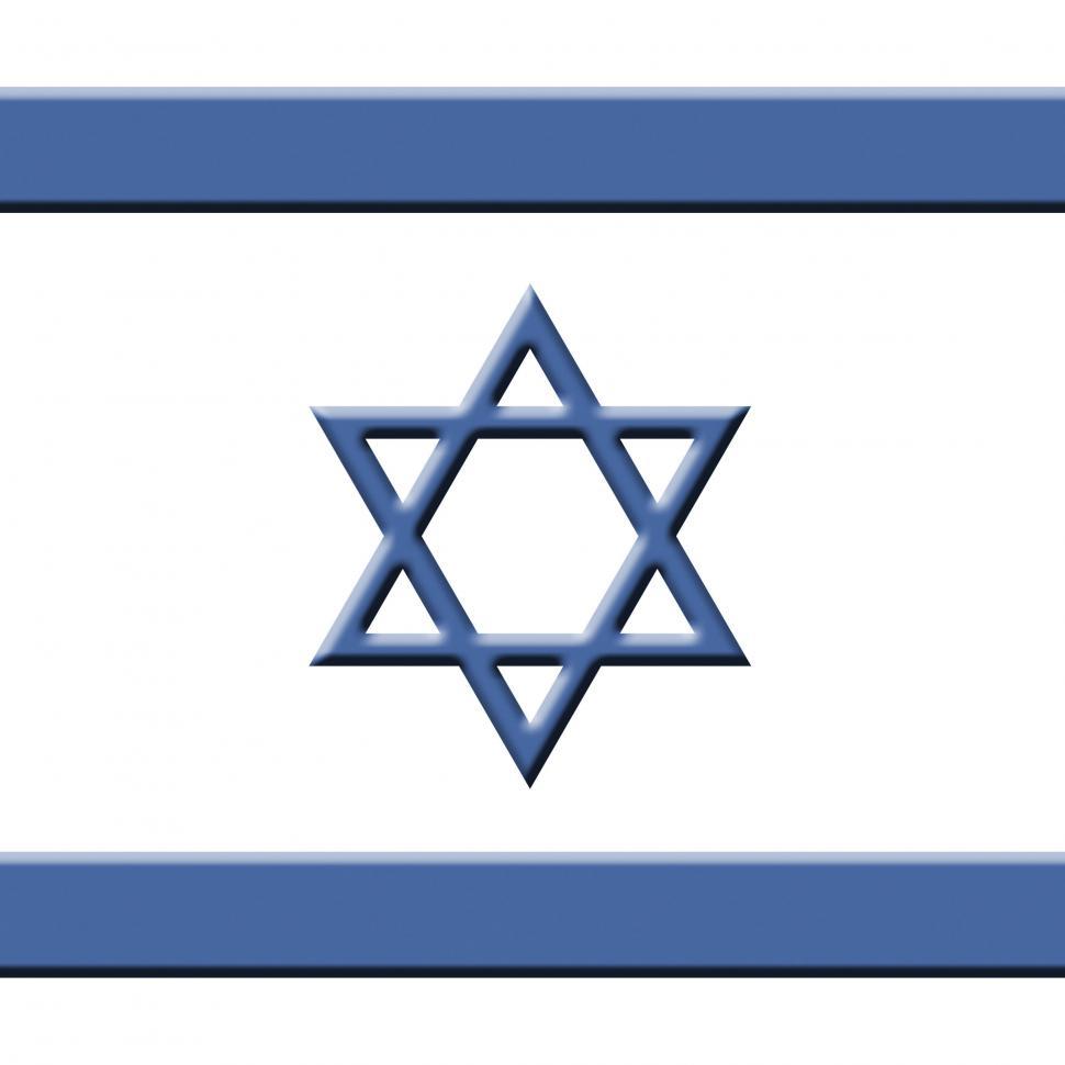 Free Image of Israel Flag Indicates Middle East And Destination 
