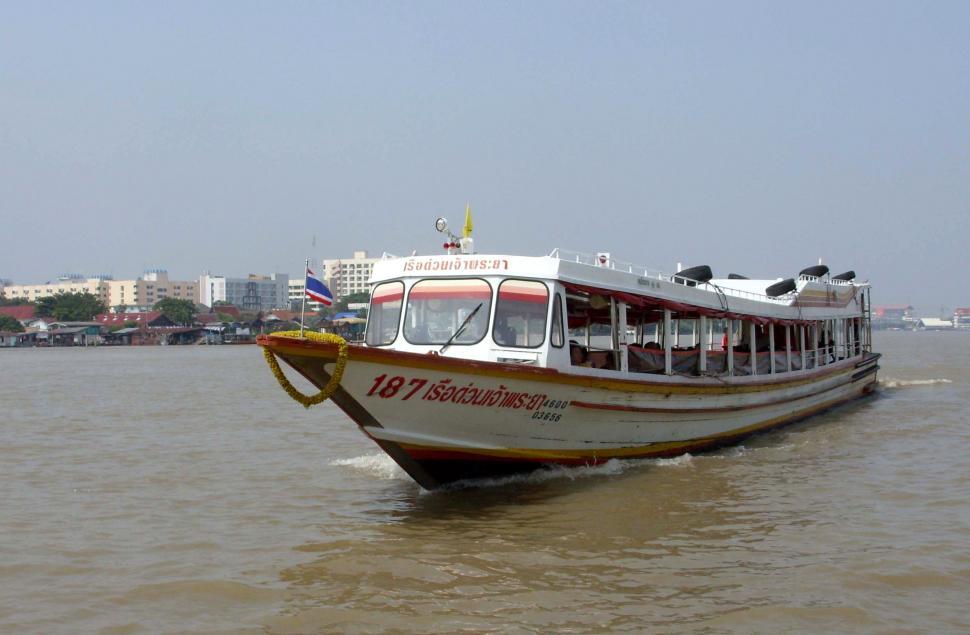 Free Image of Chao Phraya River Express Boat 
