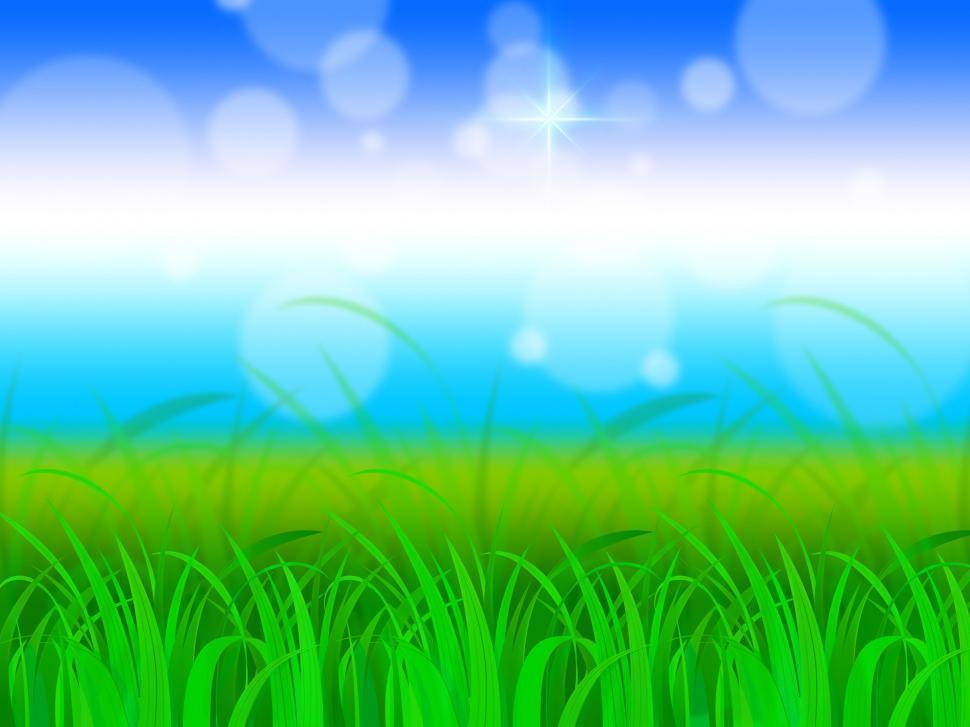 Free Image of Horizon Background Shows Fresh And Natural Scenery  