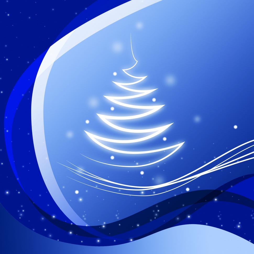 Free Image of Blue Zigzag Background Shows Jagged Lines And Twinkling  