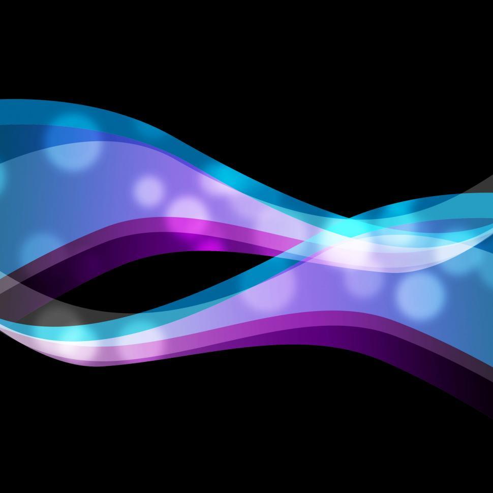 Free Image of Blue Purple Swirls Background Means Curvy Lines  