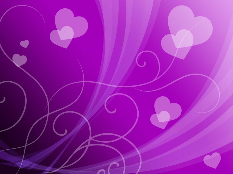 Free Image of Elegant Hearts Background Means Delicate Passion Or Fine Wedding 