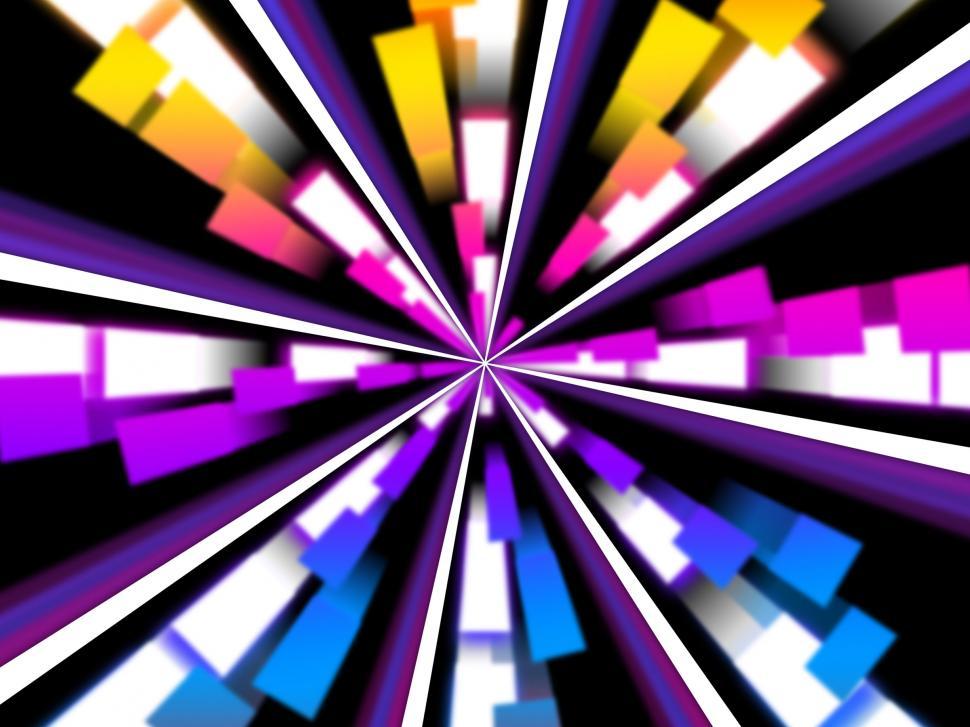 Free Image of Wheel Background Means Chromatic Segments And Beams  