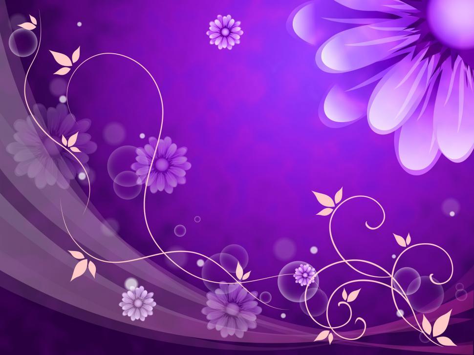 Free Image of Flowers Background Shows Blossoms Buds And Petals  