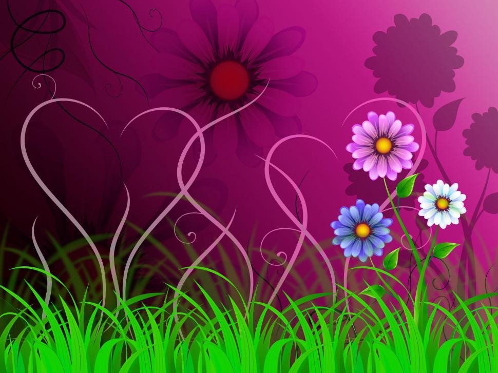 Free Image of Flowers Background Shows Colorful Pretty And Natural World  