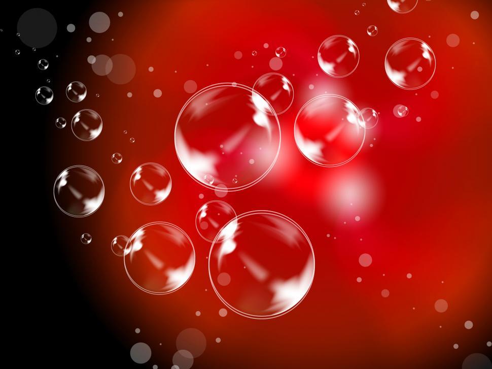 Free Image of Abstract Bubbles Background Means Creative Soapy Bubbles  